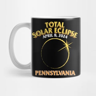 Total Solar Eclipse 2024 - Pennsylvania Mug